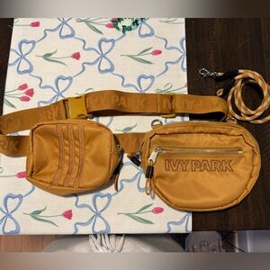 Adidas X Ivy Park Drip 2.2 Belt Bag - Brown Fanny Pack - Nude